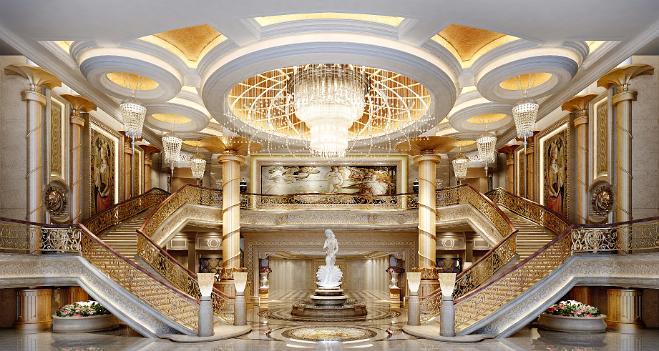 五星飯店3d效果圖10