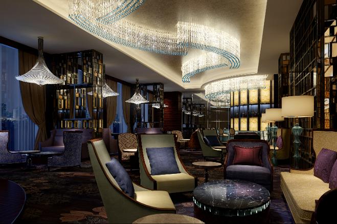 五星飯店3d效果圖6