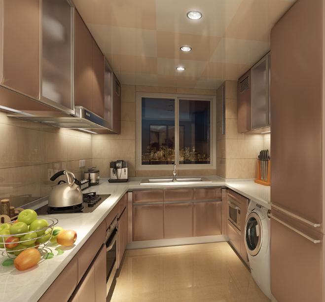 廚房餐廳3d效果圖8