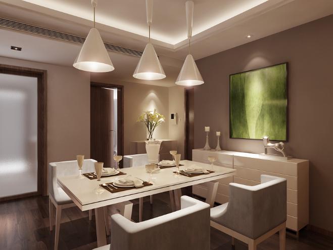 廚房餐廳3d效果圖9