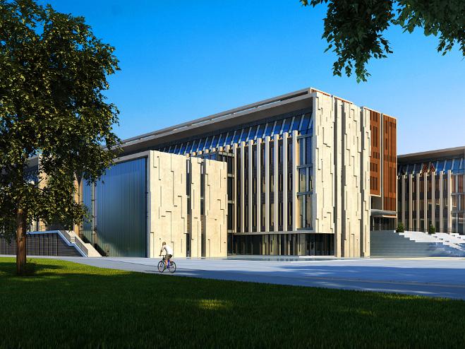 建築外觀3d效果圖1