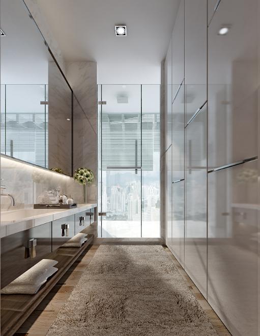 衛浴空間3d效果圖10